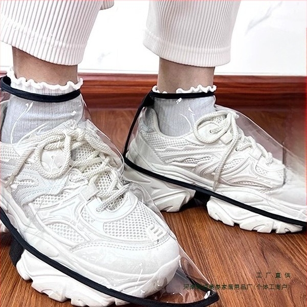 Калъфи за обувки за барбершоп и фризьорски салон, прахоустойчиви, против накъсване на косата, за възрастни, модел 69850, биоразградими