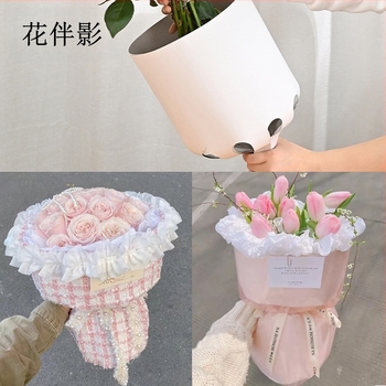 Картонени листове за оформяне на букети, щанцово рязани, пакет 10 листа за опаковки за цветарски магазини