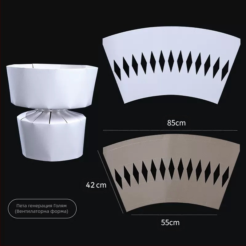 Картонени листове за оформяне на букети, щанцово рязани, пакет 10 листа за опаковки за цветарски магазини