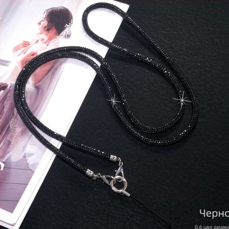 Телефонна каишка, PU материал, ръчна изработка, въже от високоеластичен памук, метална катарама, марка Blo bao