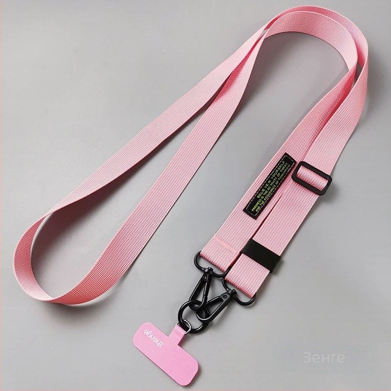 Телефонна каишка презрамка за кръст, регулируема дълга, ръчна изработка, мултифункционална, геометричен висящ елемент, марка Jane Grids