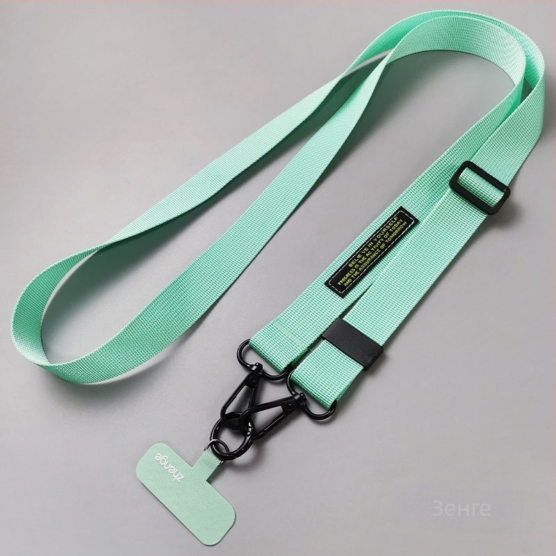 Телефонна каишка презрамка за кръст, регулируема дълга, ръчна изработка, мултифункционална, геометричен висящ елемент, марка Jane Grids