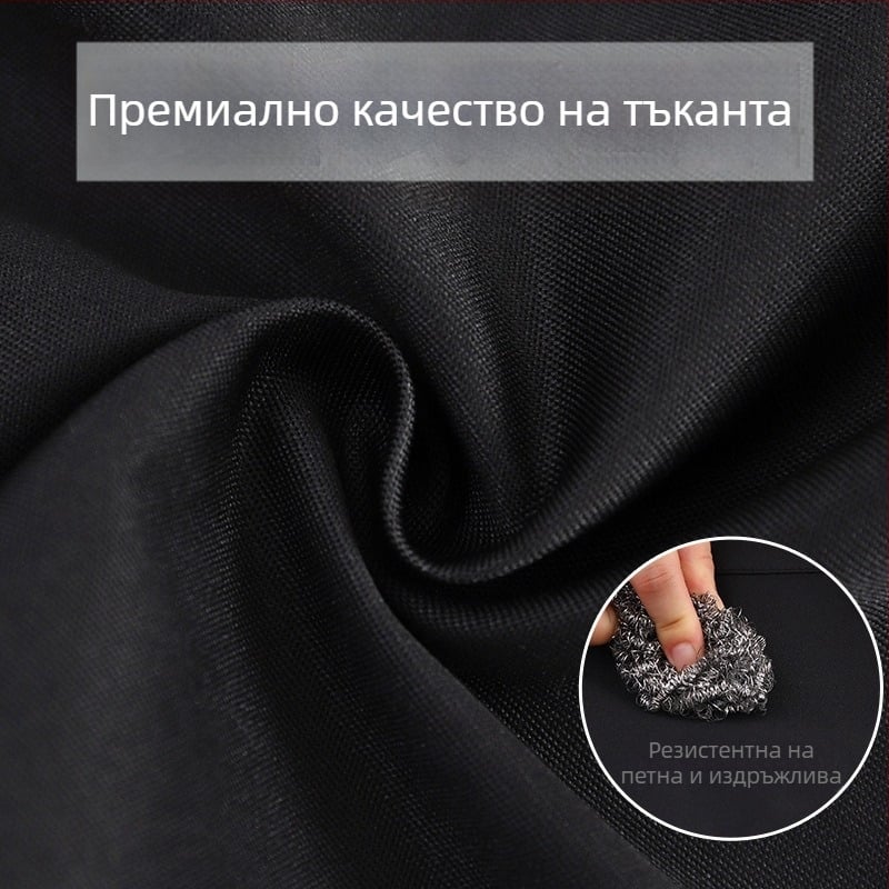 Престилка с дълги ръкави за кетъринг, полиэстер-памучна, устойчива на замърсяване, Hao Jin