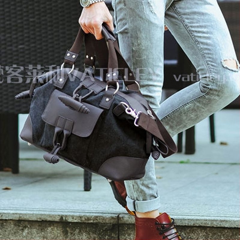 Унисекс чанта през рамо от EVA, платнена подплата, хоризонтално квадратна форма, crossbody стил, пролет 2025