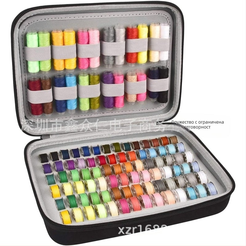 Кутия за игли и конец за съхранение | преносима EVA кутия за шиене с персонализация на лого