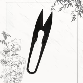 Eagle маркови ножици за прежда – V-образна форма, високовъглеродна стомана, дръжка от TPR, фина полировка