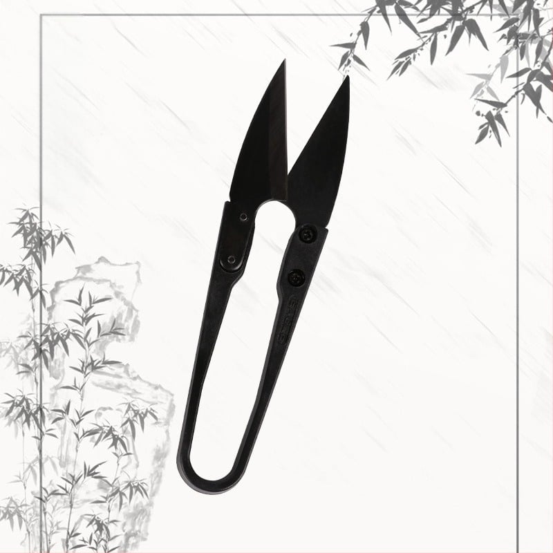 Eagle маркови ножици за прежда – V-образна форма, високовъглеродна стомана, дръжка от TPR, фина полировка