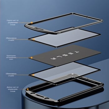 Калъф за ключодържател за M9, 2024 M7 Ultra и S9 — алуминиева сплав, луксозен стил, персонализирана обработка