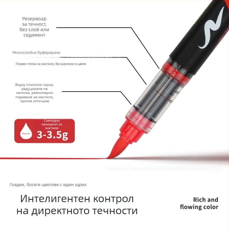 Акрилен маркер за рисуване Flysea, смесени цветове, OEM марка, неутрален дизайн