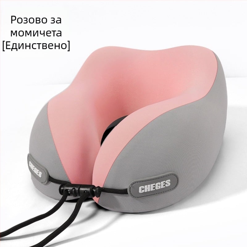 Chegeshi У-образна пътна възглавница за шия, пълнеж от мемори пяна, външен материал – синтетично влакно, за всички сезони, оригинален стил