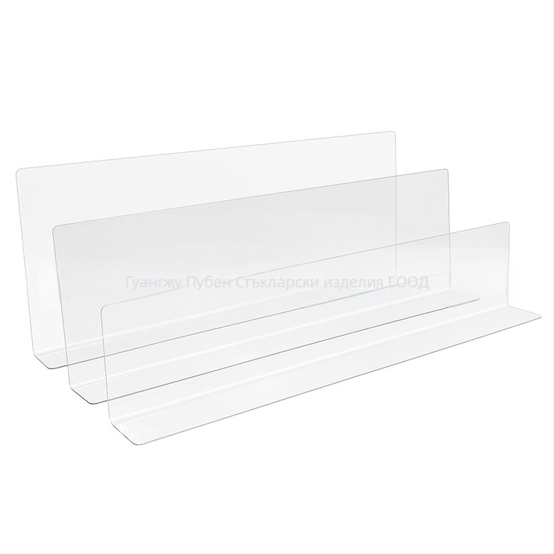 Puben пластмасова L-образна уплътнителна лента за пролуки под мебелите – прост модерен дизайн