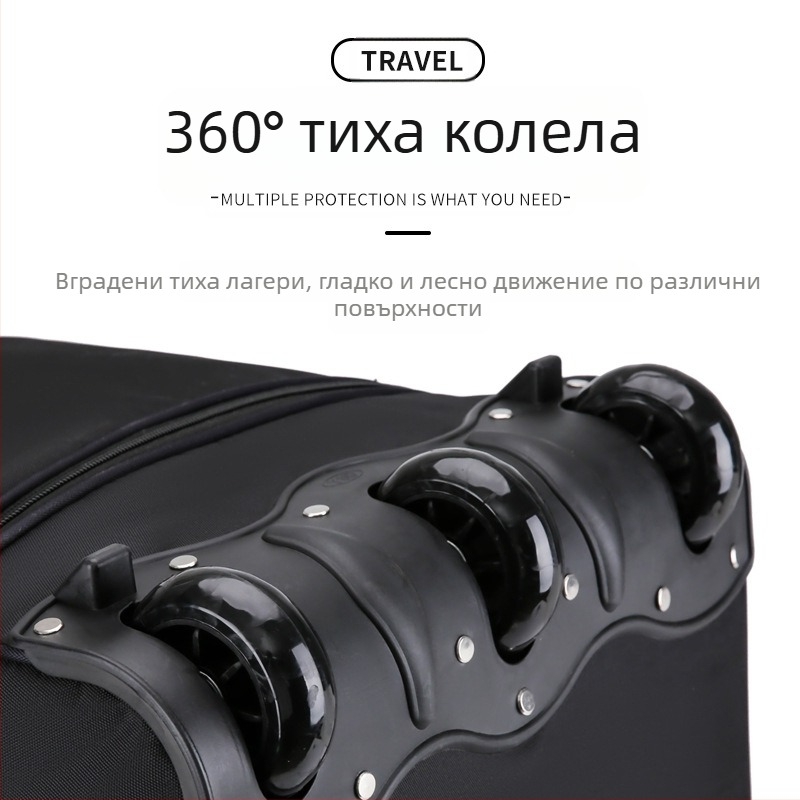 Trail водоустойчива лека ролкова чанта за пътуване – Oxford плат, унисекс, градска простота, за свободни пътувания