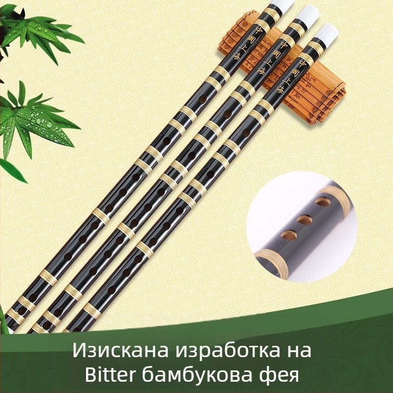 Флейта MUTONG, модел 203, характеристики CDEFG, опаковка: платнена чанта