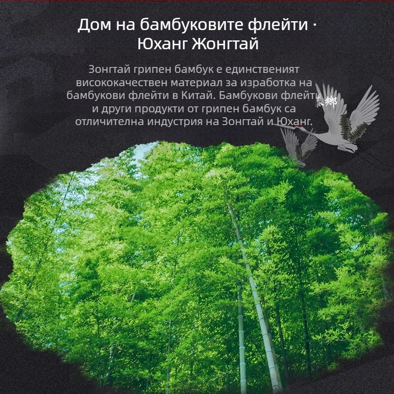 Флейта MUTONG, модел 203, характеристики CDEFG, опаковка: платнена чанта