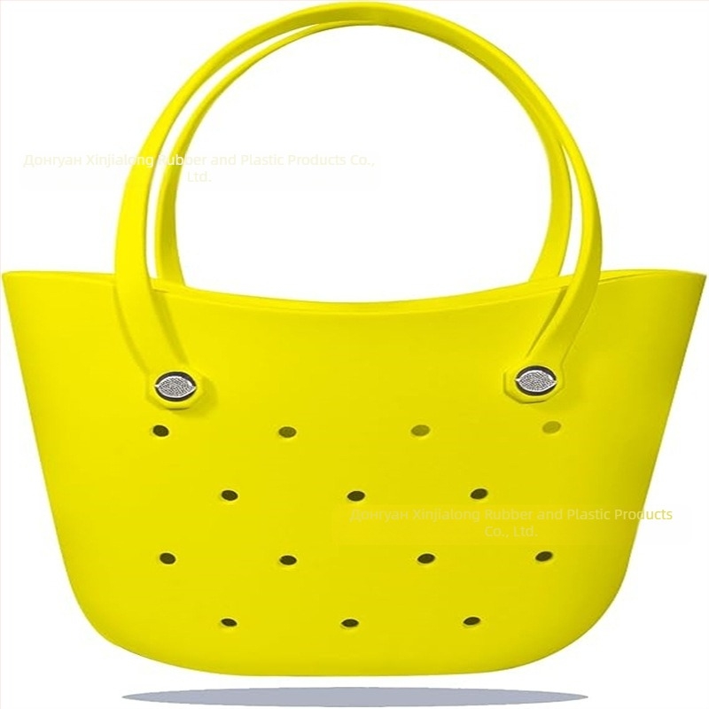 EVA раменна чанта за плажа с дупков дизайн – персонализиран печат, дебелина 3.5 мм, плътност 35, мека и водоустойчива