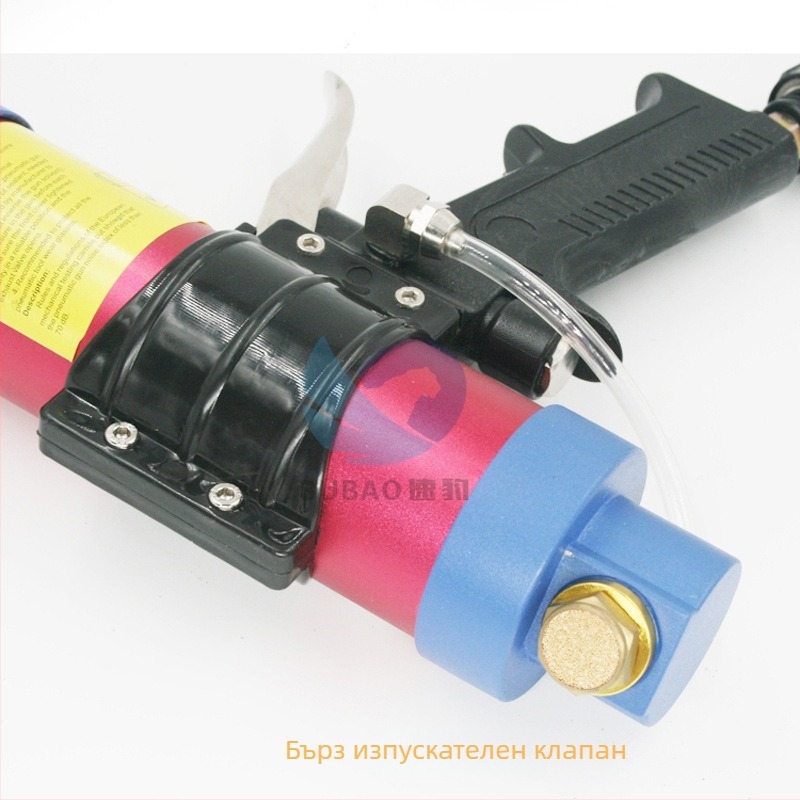 Пистолет за лепило, картридж 310 ml, пневматичен, регулируема скорост, модел Q3, SUBAO/Speed Leopard