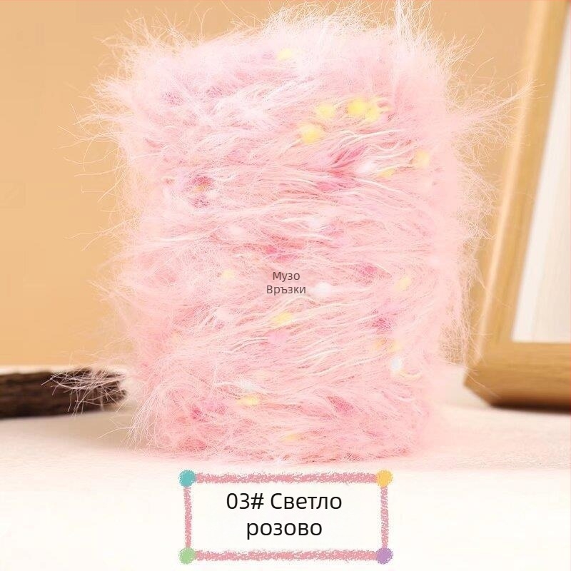 Muzo прежда mink velvet – ринг-спинване, за ръчно плетене