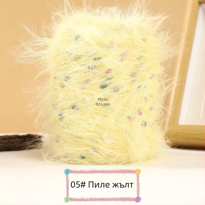 Muzo прежда mink velvet – ринг-спинване, за ръчно плетене