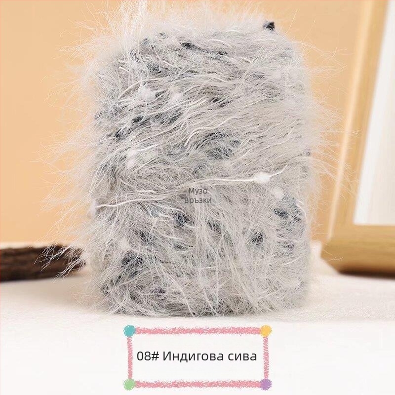 Muzo прежда mink velvet – ринг-спинване, за ръчно плетене