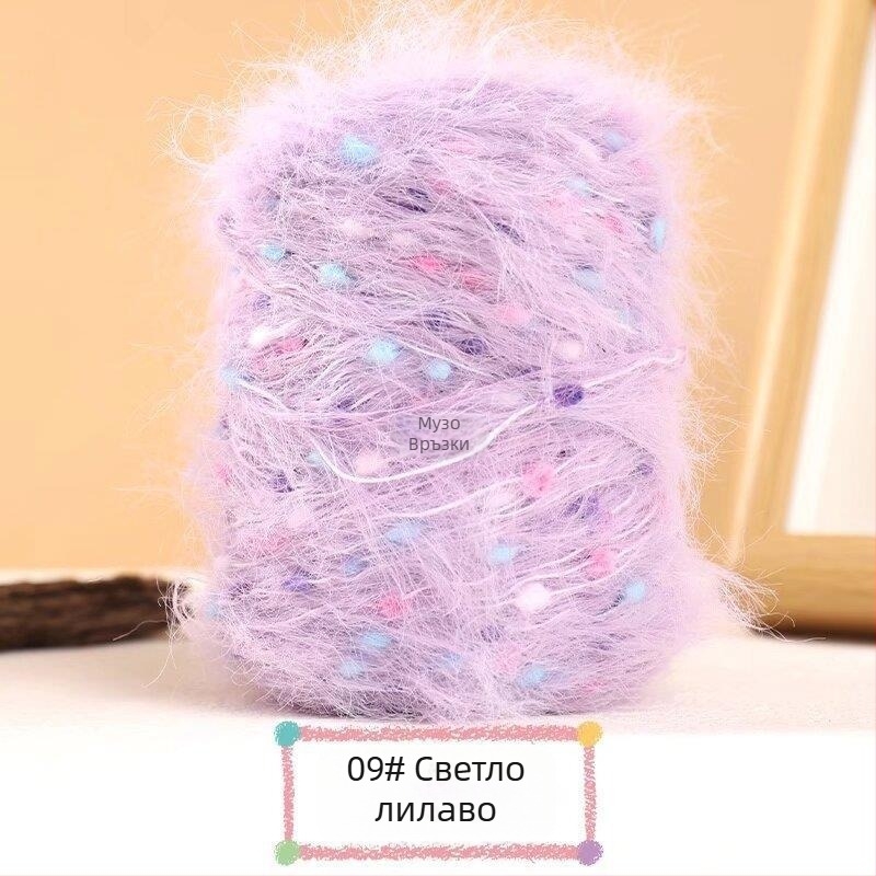 Muzo прежда mink velvet – ринг-спинване, за ръчно плетене