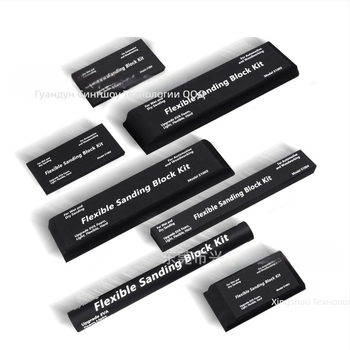 EVA блок за шлайфане за сухо и мокро използване, за полиране на автомобили и мебели, седемчастен комплект с шкурки, плътност 38-70 кг/м³, марка Xingshuo