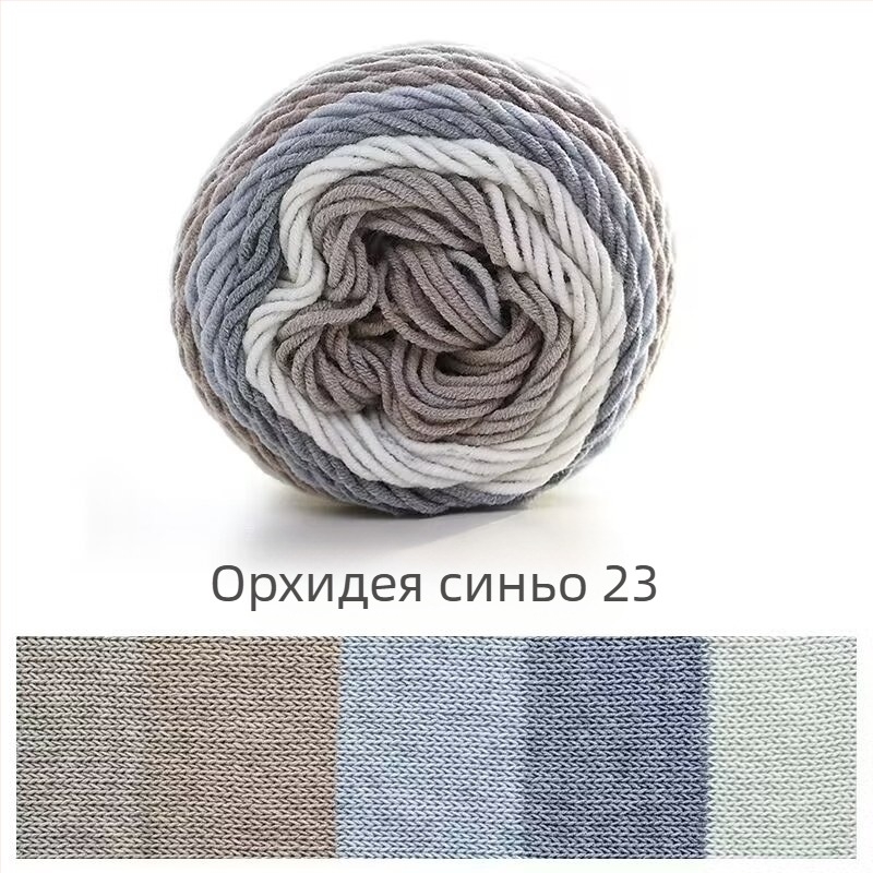 Ruyi Bird комплект прежда за ръчно плетене — смесена, ring-spun прежда от Хебей за плетени пуловери и шапки