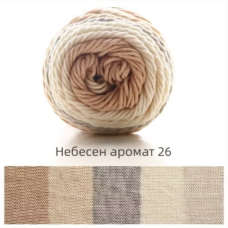 Ruyi Bird комплект прежда за ръчно плетене — смесена, ring-spun прежда от Хебей за плетени пуловери и шапки