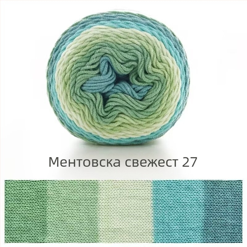 Ruyi Bird комплект прежда за ръчно плетене — смесена, ring-spun прежда от Хебей за плетени пуловери и шапки