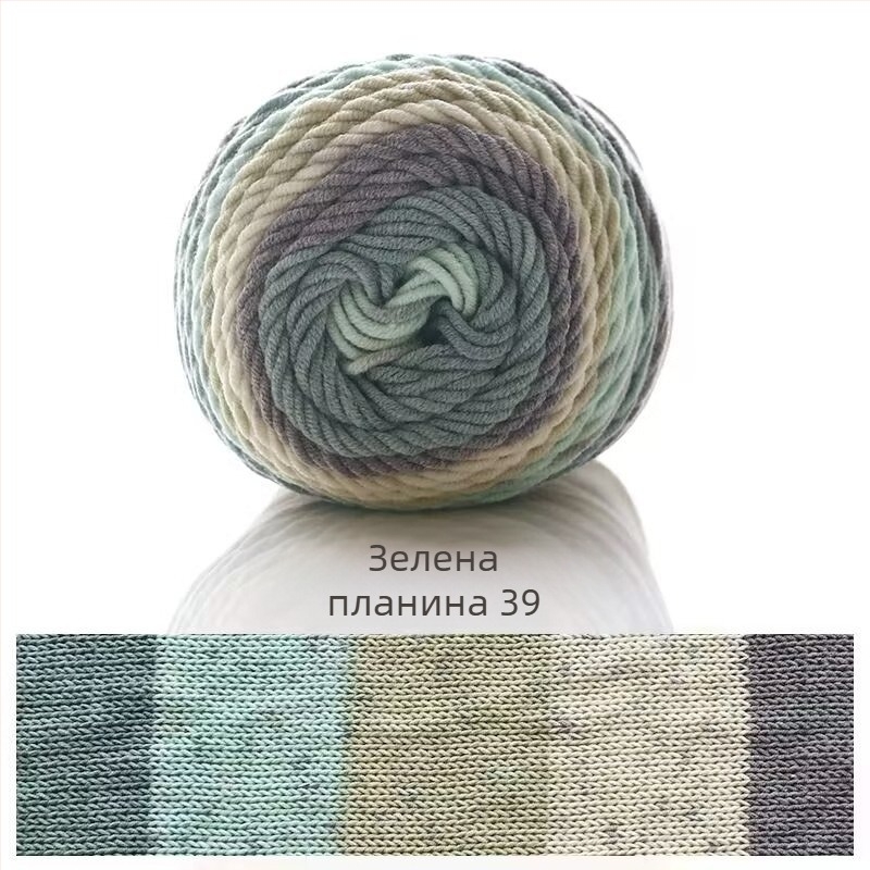Ruyi Bird комплект прежда за ръчно плетене — смесена, ring-spun прежда от Хебей за плетени пуловери и шапки