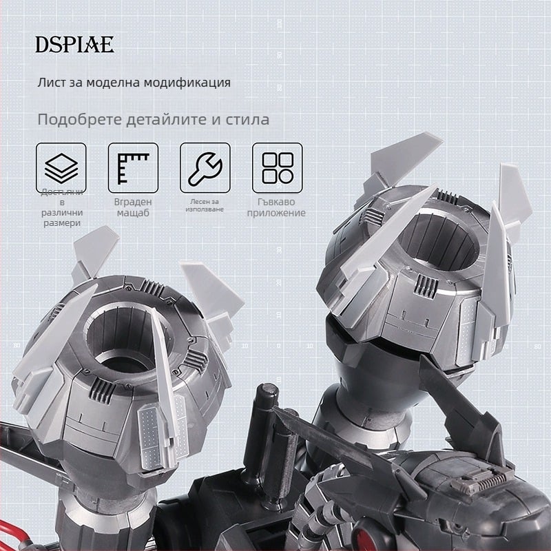 Gundam GK модификационни части – ABS пластмасова плоча (Марка: Discs; Материал: ABS; Нетно тегло: 1)