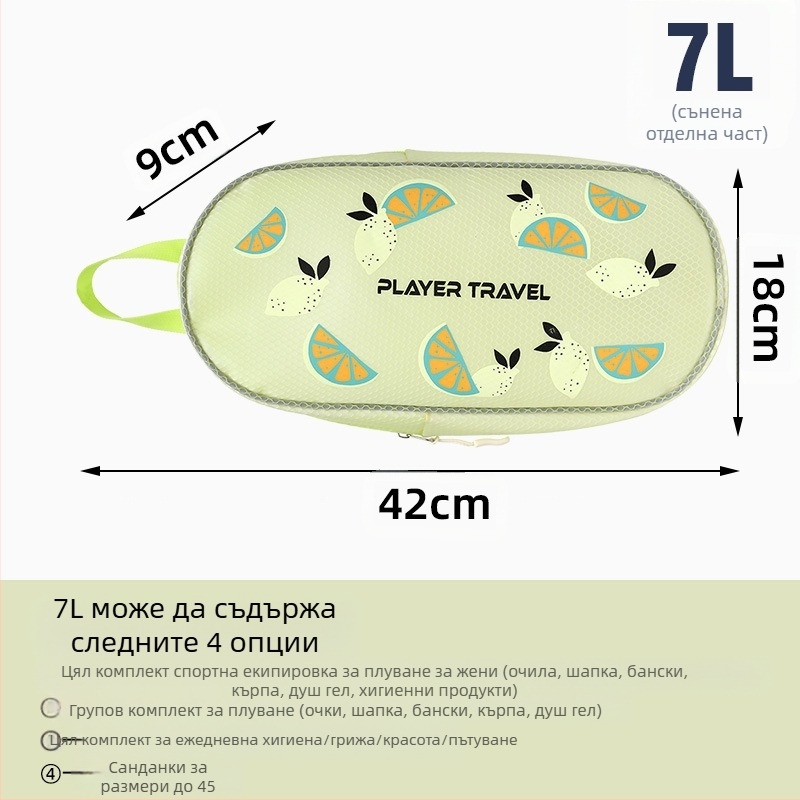 Чанта за тоалетни принадлежности — творческа PVC многофункционална чанта (PVC материал, творчески стил, многофункционална, външна употреба, пътуване и баня)