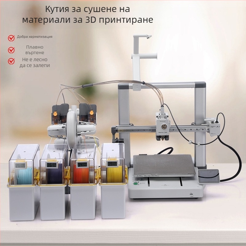 Сушилен шкаф за консумативи за 3D принтер – PLA, запечатан и влагозащитен, модел G2-1-1, Earth Surface