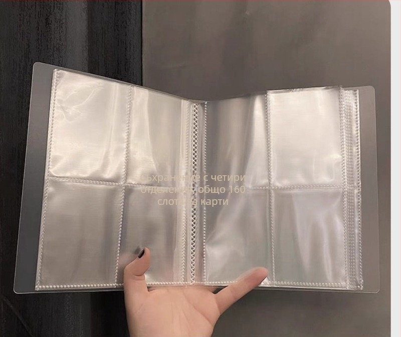 PVC органайзер за бижута с отделения за обици, пръстени, гривни и колие; прозрачен, прахозащитен