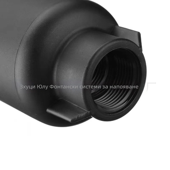 Rain and Dew подземен разпръсквач за поливане с въртящ се нос 360°, автоматично повдигане, 6-арков механизъм