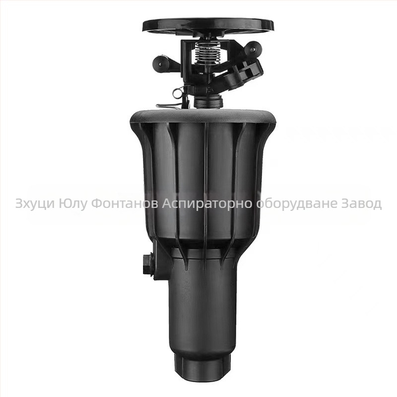 Rain and Dew подземен разпръсквач за поливане с въртящ се нос 360°, автоматично повдигане, 6-арков механизъм