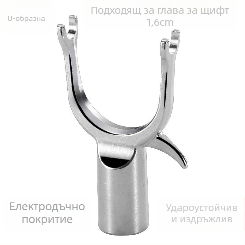 Глава на вилица за сушене на дрехи от цинкова сплав, за балкон, модерен минималистичен стил, марка Military Elegance