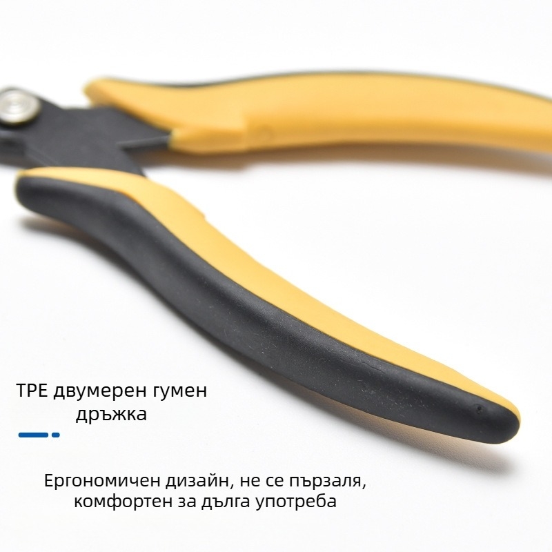 Клещи за ремонт на мобилни телефони, модел TR-25, стомана 65Mn, челюсти с дебелина 2,5 мм