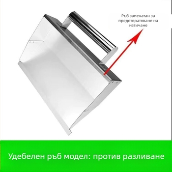 Комплект инструменти за шпакловане от неръждаема стомана за вътрешни стени — шпакловка мазилка и завършване на стени