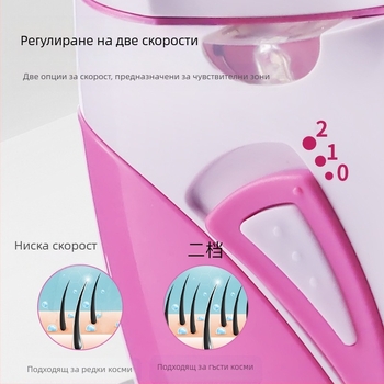 Hatteker електрически епилатор за тяло с осветление, USB зареждане, за мъже и жени