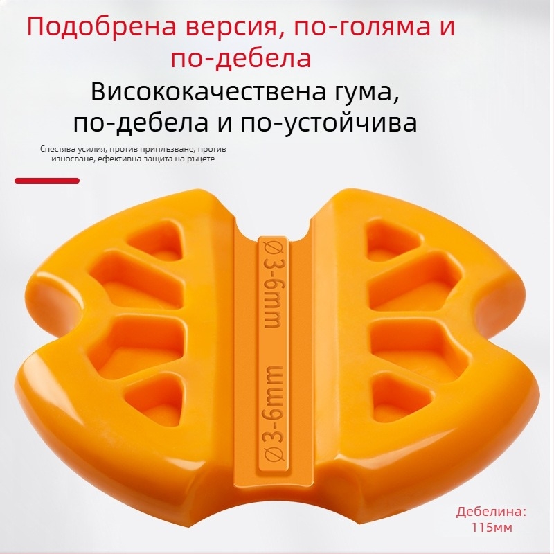 Инструмент за прокарване на кабели за електротехници — антихлъзгащ дизайн, Saint Platinum Lion, за прави тръби и общи кабели