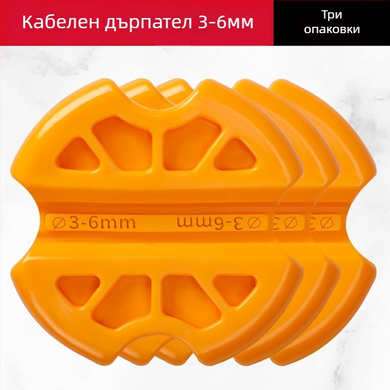 Инструмент за прокарване на кабели за електротехници — антихлъзгащ дизайн, Saint Platinum Lion, за прави тръби и общи кабели