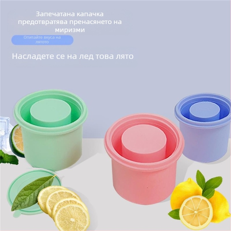 Силиконови цилиндрични форми за лед с голяма вместимост, 40oz/30oz — хранителен силикон, лесно отделяне от формата, печат на лого, персонализация