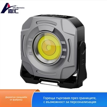 LED преносима ръчна кемпинг лампа за снимане, 8W, 3.7V, USB зареждане
