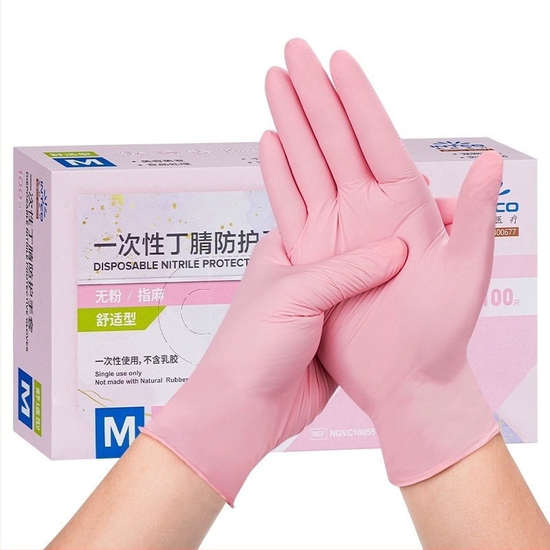 Еднократни ръкавици Yingke Medical за хранителна обработка и домашно почистване, хранителен клас, тегло 3.5