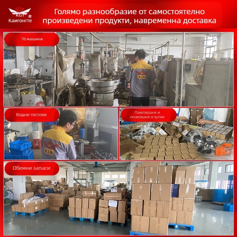 Caigong Неръждаема стомана форсунка за автомобилно миене, резба NPT1/4