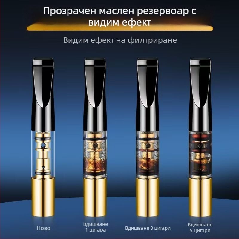 Xiangjia 169S – пластмасов държач за цигари с три режима на употреба (грубо, средно и фин) за пълнене и почистване, повторно използваем, марка Xiangjia, код на продукта 169S, кутия 100×200