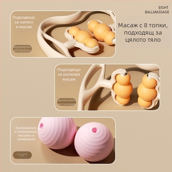 Клип масажор за шията, ръчен масажер за шия и рамене, Vofanda, 500 г