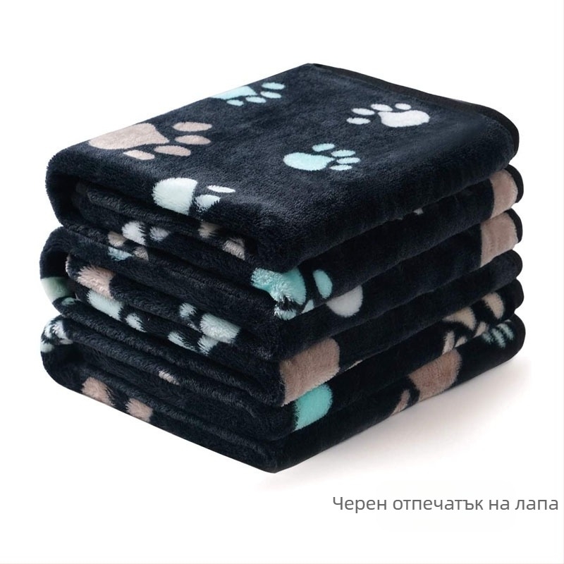 Покривало за домашни любимци и подложка за лапи – фланелено велурено покритие, за кучета и котки