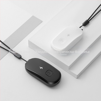 Moz. носим въздухоочистител за носене на шията — отрицателни йони, USB захранване, управление с бутон, дишаща светлина, шум под 36 дБ, подходящ за площи до 10㎡