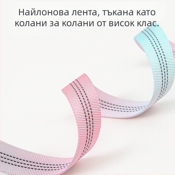 Многофункционална разтегателна каишка за кучета с кръстосан дизайн за тичане и разходки